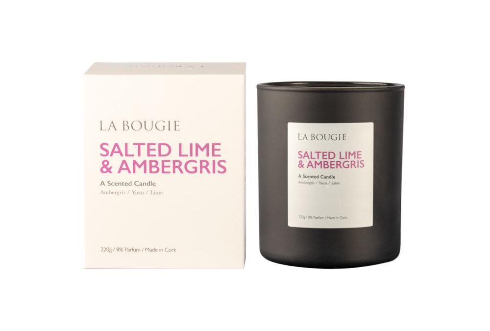 La Bougie Candle Salted Lime & Ambergris