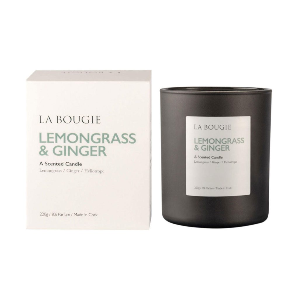 La Bougie Candle Lemongrass & Ginger The Coach House Dingle
