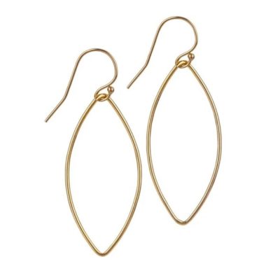 MoMuse Oval Drop Earrings