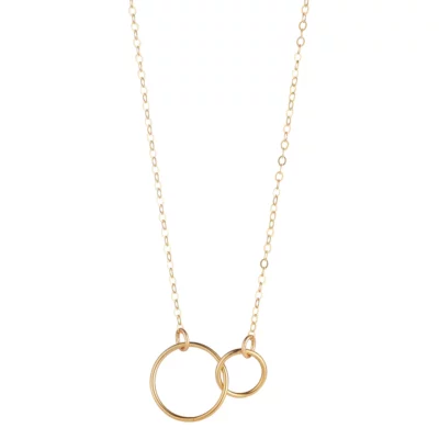 MoMuse Double Circle Pendant