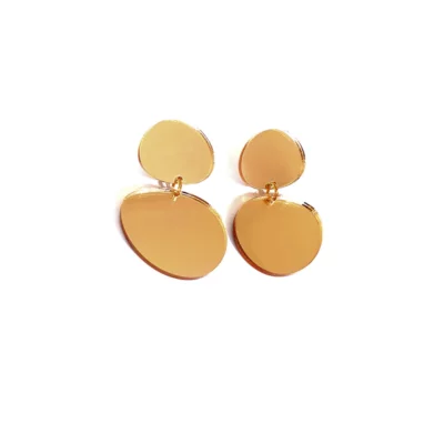 Eve Ray Woman Star Gold Earrings