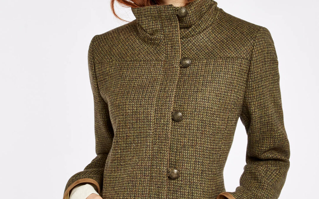 Dubarry Bracken Tweed Coat Heath