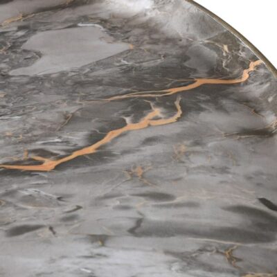 Marble effect tray table top