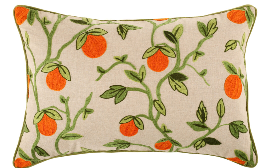 Citrus Orchard Cushion