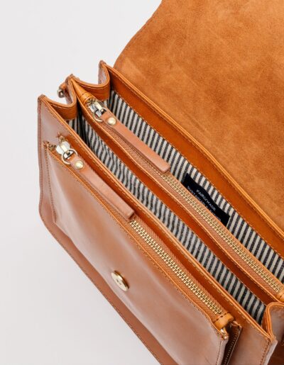 O My Bag Classic Cognac Leather in Harper