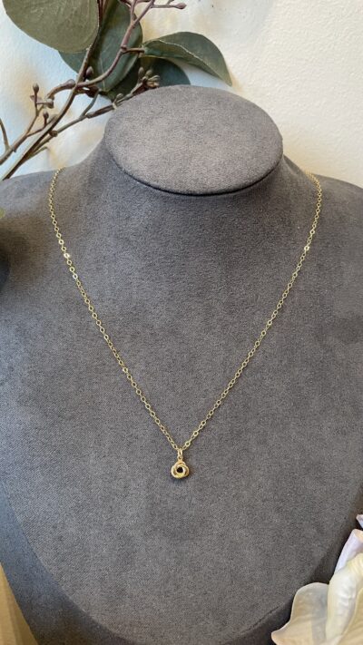 MoMuse gold filled knot necklace