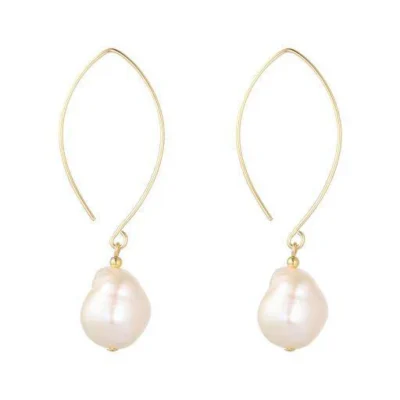 MoMuse Oval Open Baroque Pearl