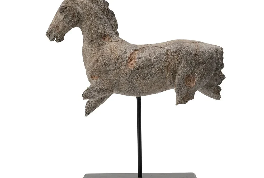 Mindy Brownes – Horse Sculpture on Stand