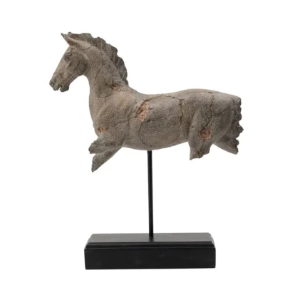 Horse Sculpture on Stand