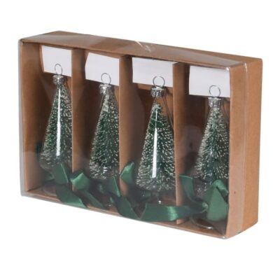 Tree Glass Name Card Holder