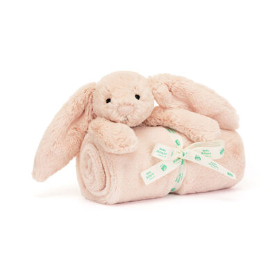 Jellycat Blush pink bashful bunny blanket