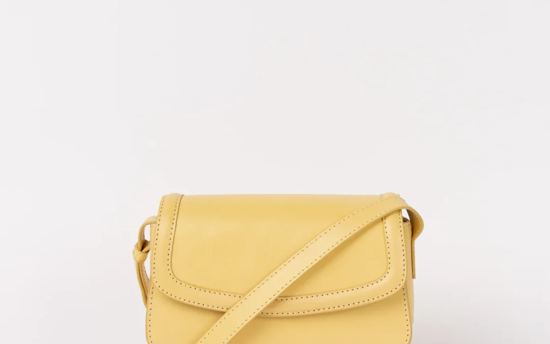 O My Bag – Kendalini Butter Yellow Classic Leather Bag