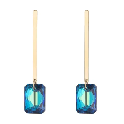 MoMuse Flat Bar drop Earrings