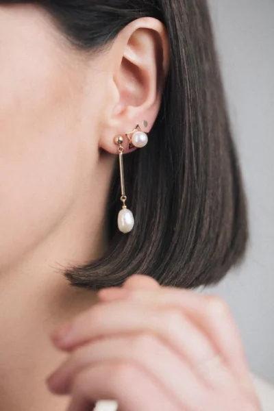 MoMuse Pearl Drop Earring