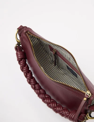 O My Bag Leo Twisted Handle - Dark Cherry - Image 4
