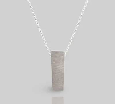 Unhewn Tile Pendant