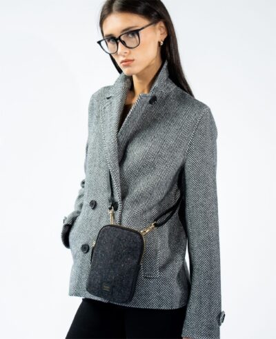Landa Tweed Phone Bag