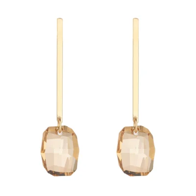 MoMuse Golden Shadow Earrings