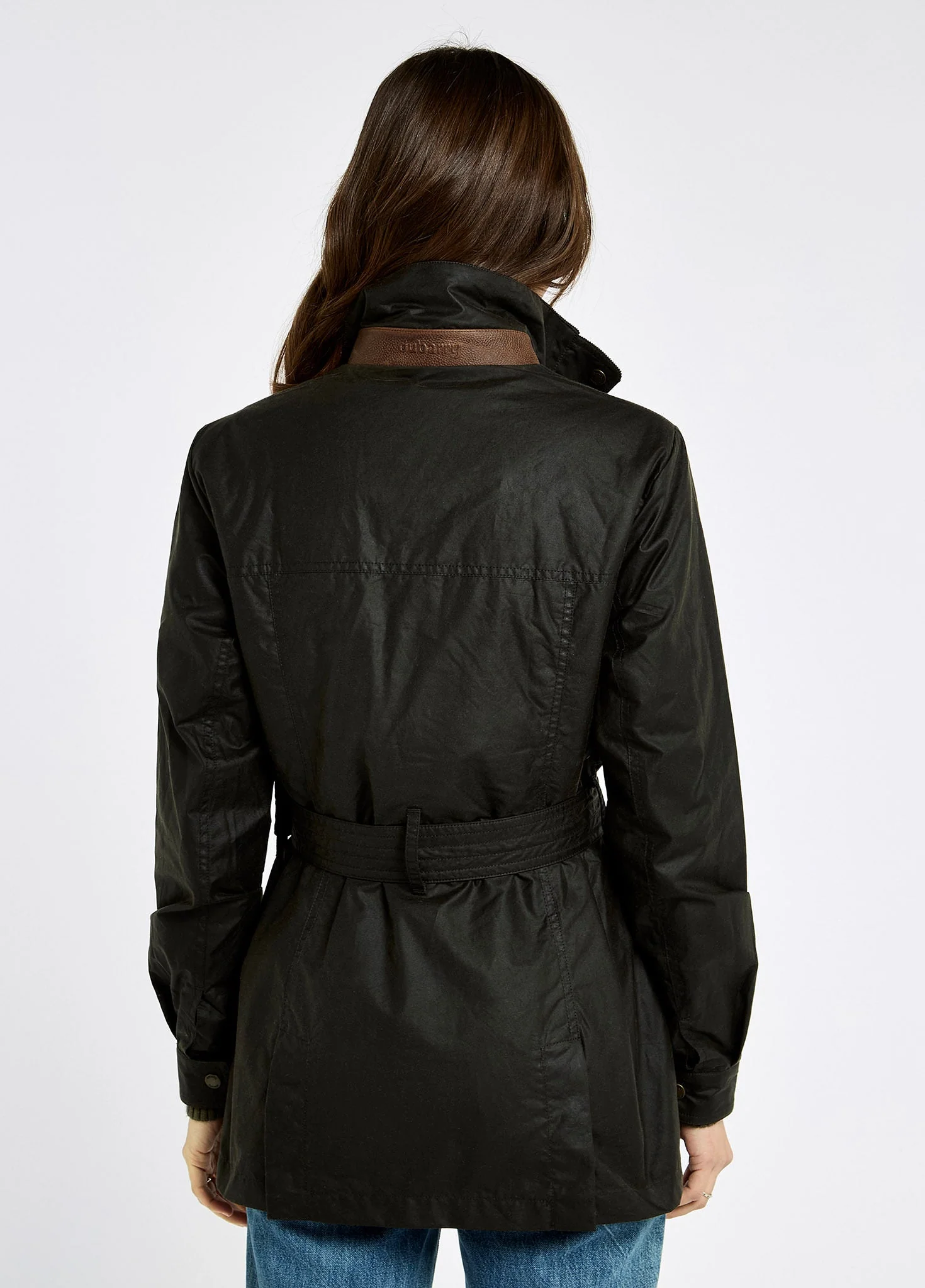 Dubarry Gandon Women's Wax Cotton Coat - Verdigris - Image 3