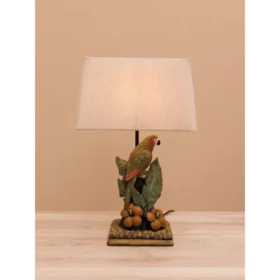 Tropical Parrot Lamp
